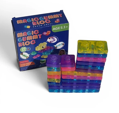 Kit Bloques de Goma - 20 Piezas