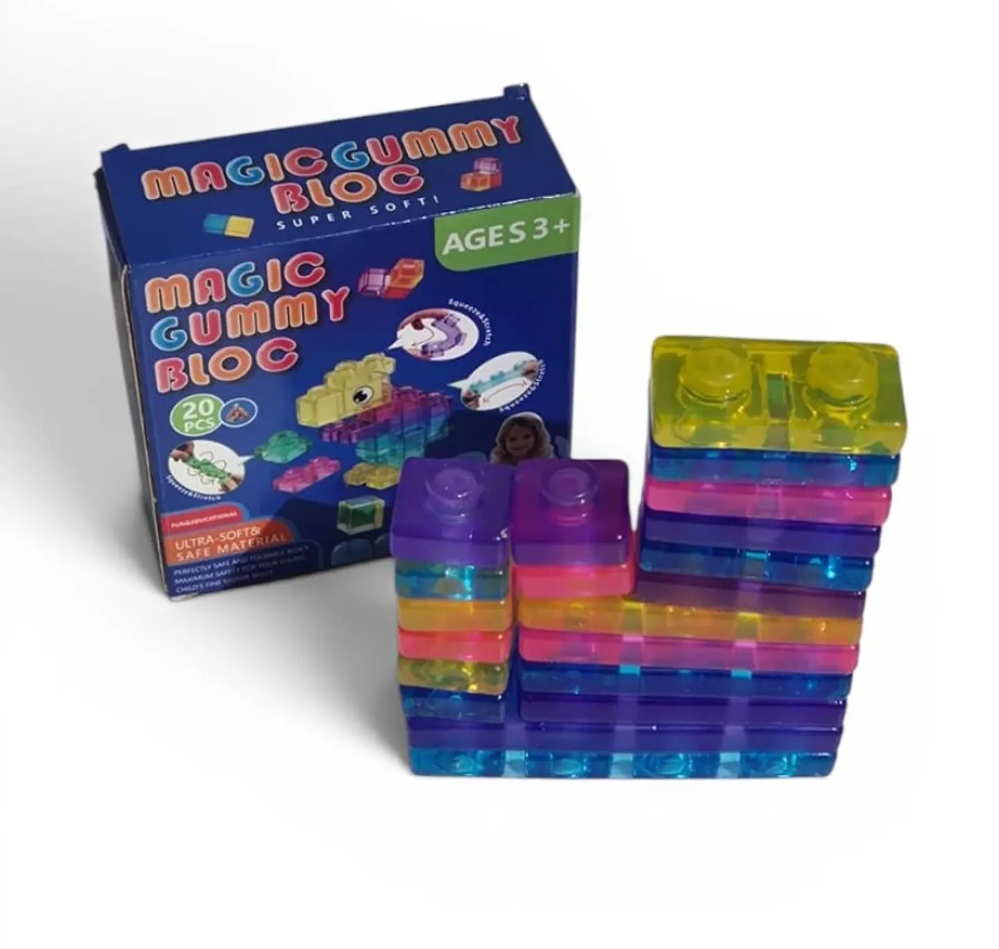 Kit Bloques de Goma - 20 Piezas 1