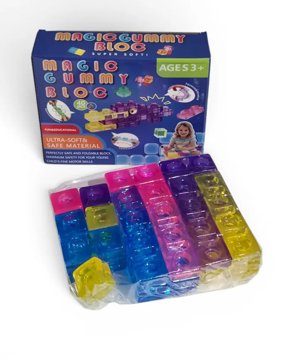 Kit Bloques de Goma - 40 Piezas 1