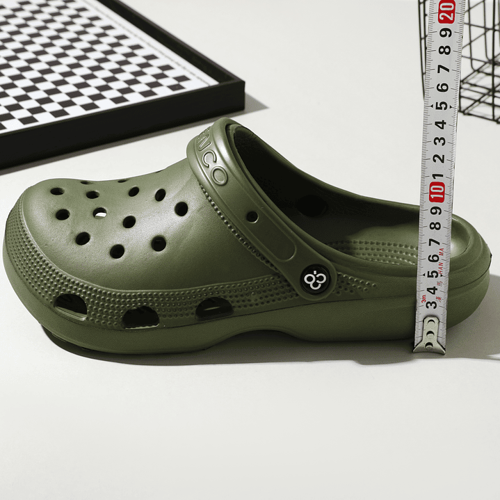 Chalas/Zuecos para Hombre CIENCO – EVA Súper Elástico, Liviano y Color Liso 3