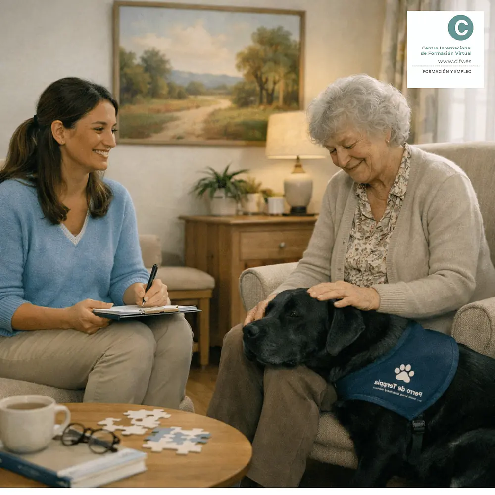 Monitor en Terapia Asistida con Perros |  300h (100% online)