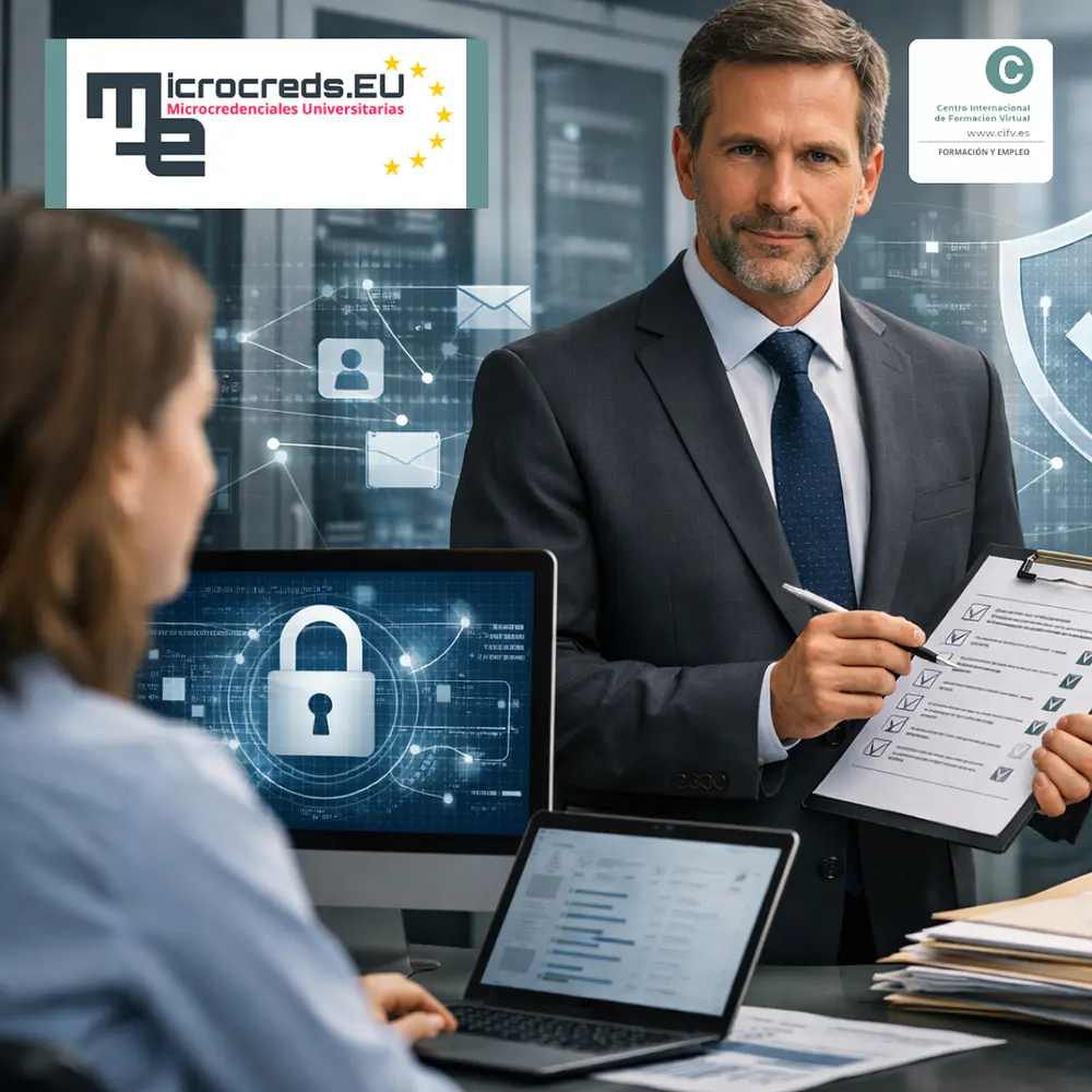 (MCR0021) Microcredencial Universitaria Europea Especialista en Protección de Datos: Aplicación del RGPD en la Empresa |  70h - 2,8 ECTS