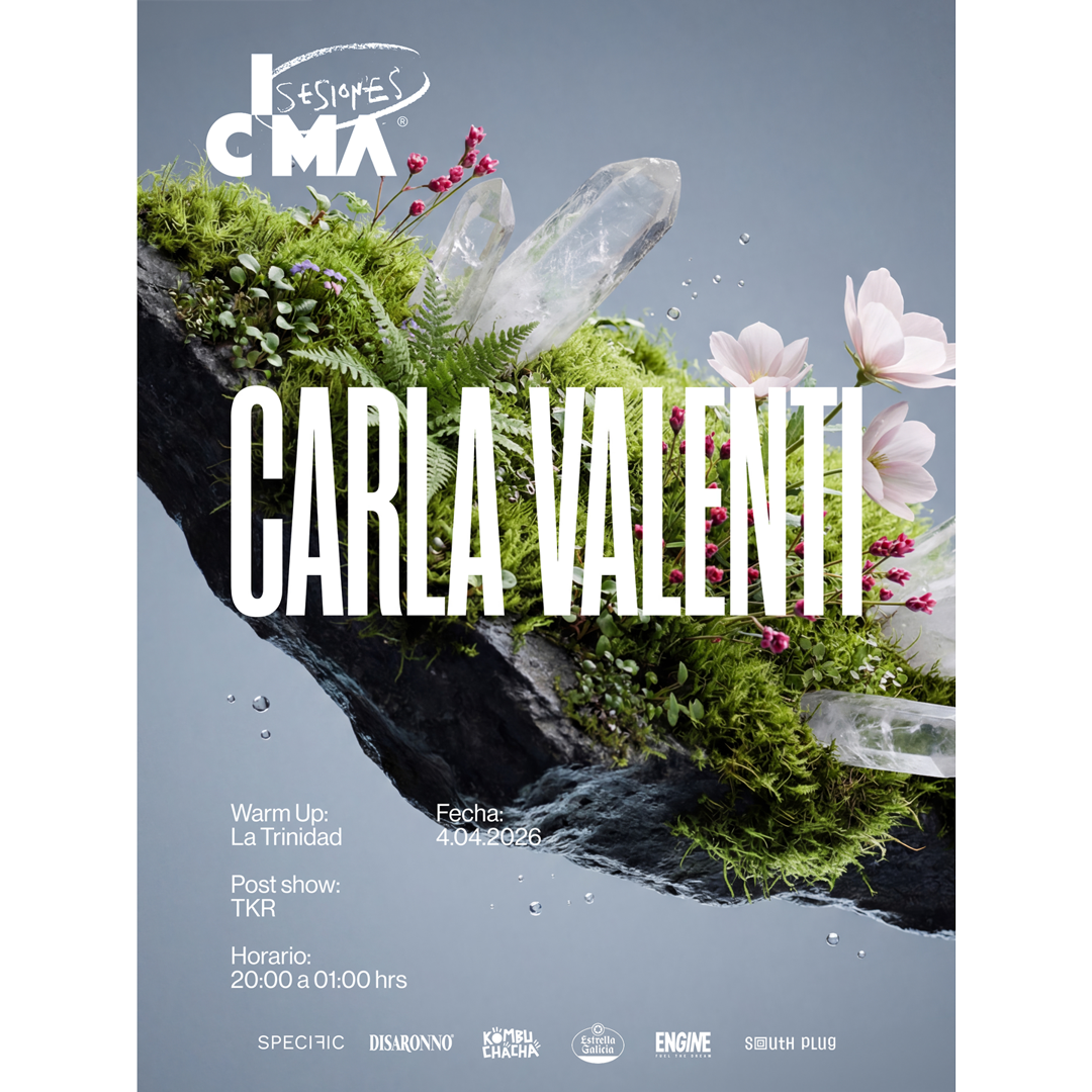 SÁBADO 4 ABRIL - SESIONES CIMA: CARLA VALENTI