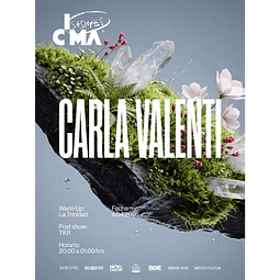 SÁBADO 4 ABRIL - SESIONES CIMA: CARLA VALENTI