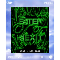 VIERNES 15 DE MAYO | APERTURA EXPOSICIÓN ENTER TO THE EXIT - 1989 + 333 LAND