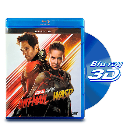 BLU RAY 3D ANT-MAN AND THE WASP
