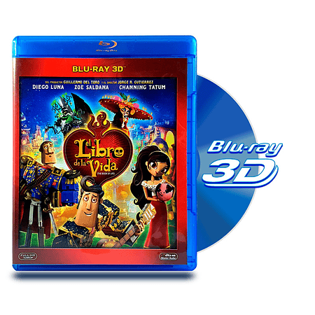 Blu Ray 3D El Libro de la Vida