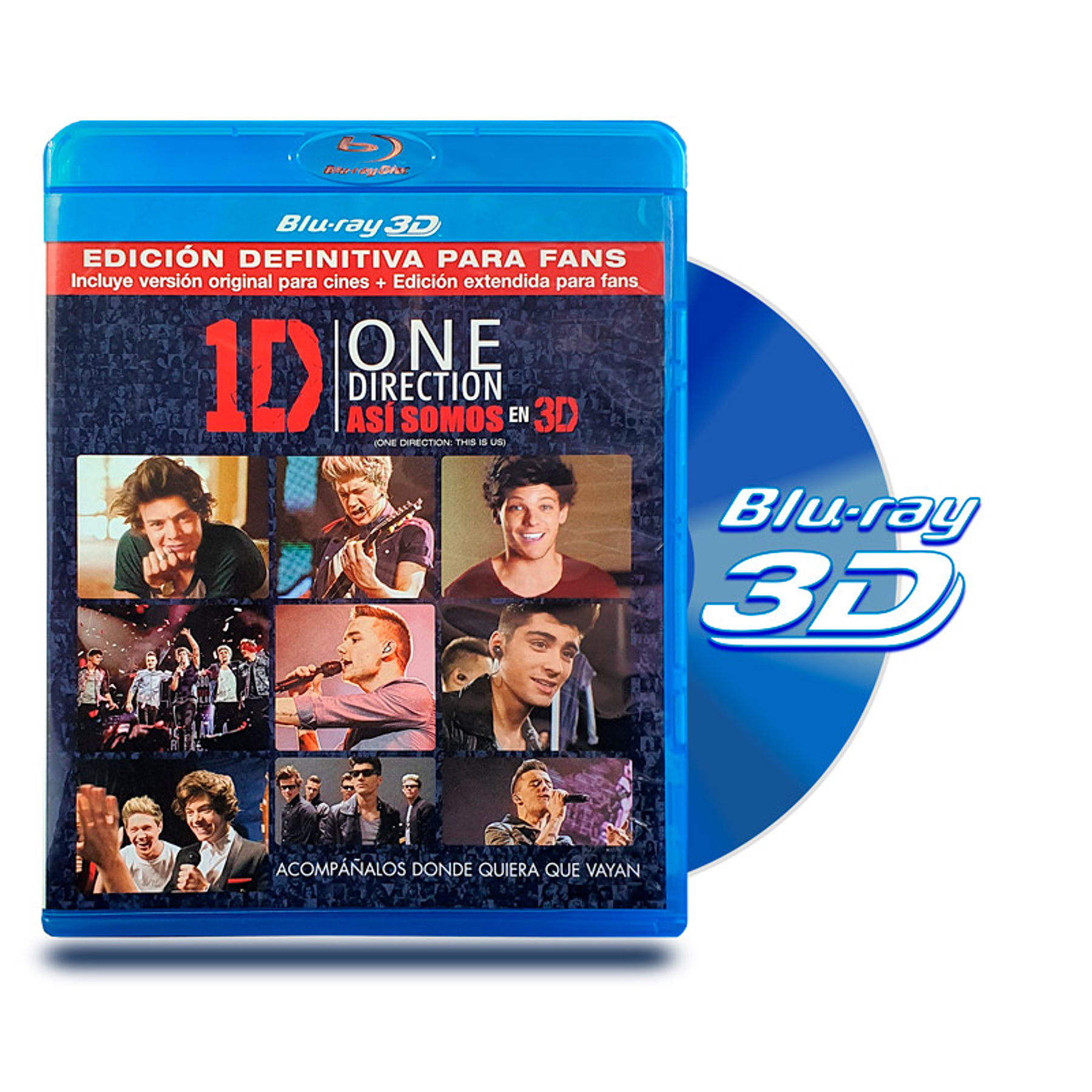 BLU RAY 3D ONE DIRECTION ASI SOMOS