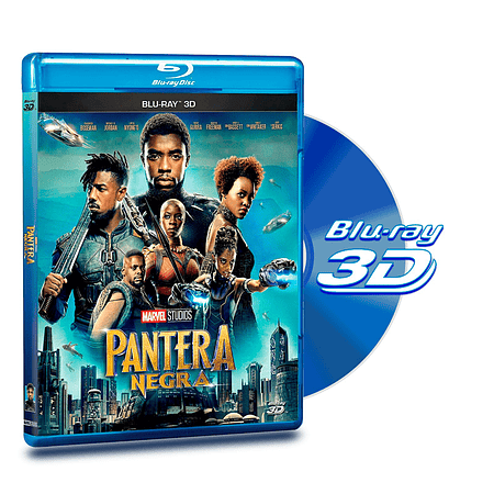 BLU RAY 3D PANTERA NEGRA