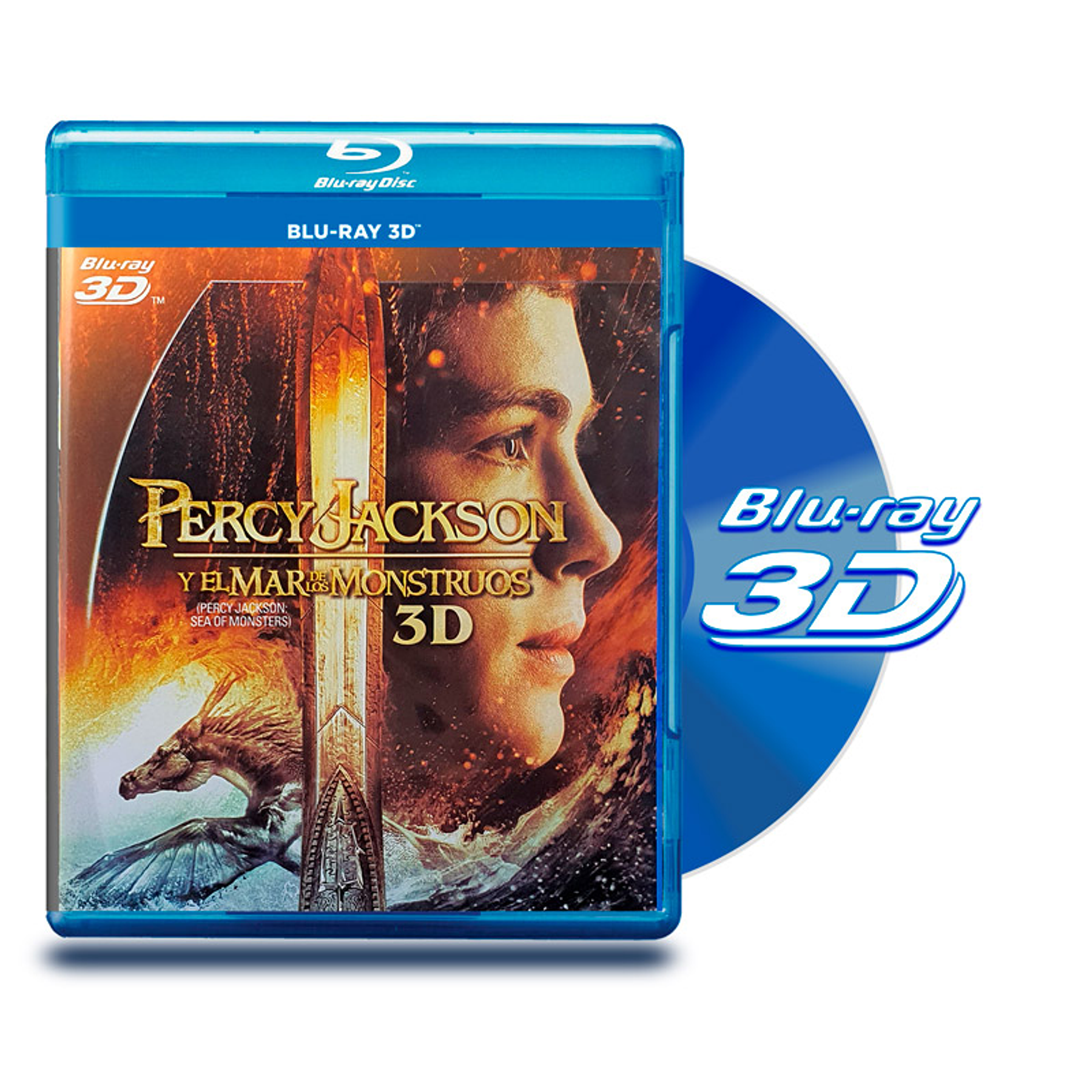 BLU RAY 3D PERCY JACKSON Y EL MAR DE LOS MONSTRUOS