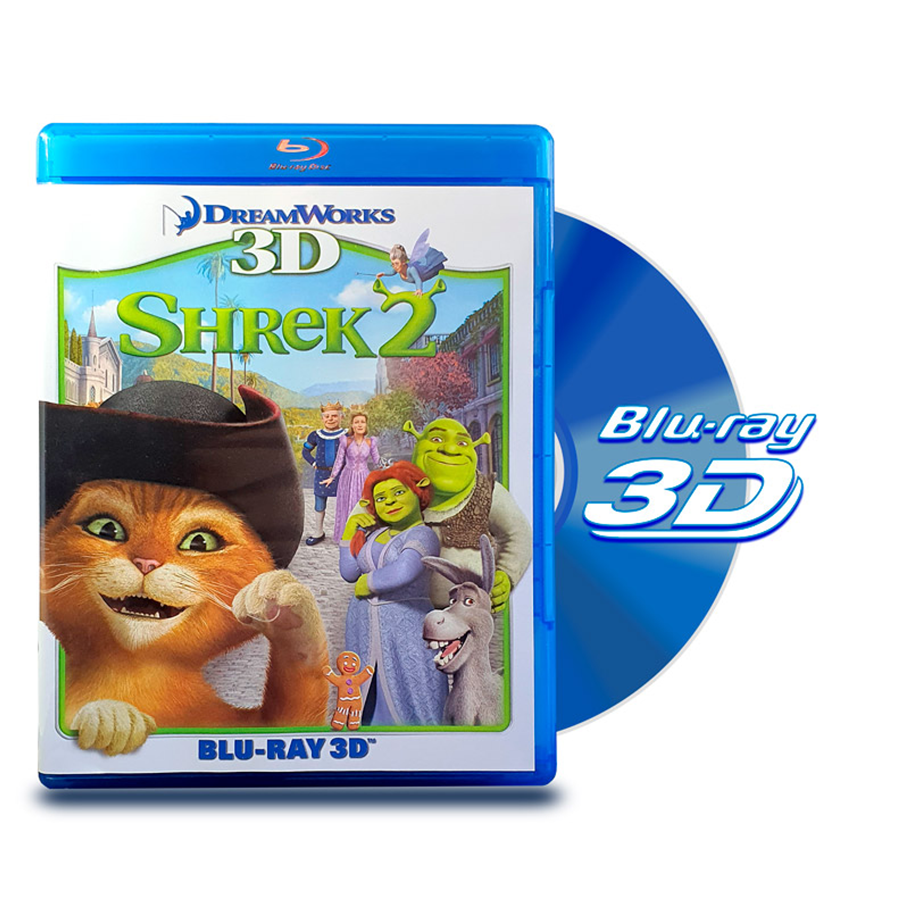 Blu Ray 3D Shrek 2