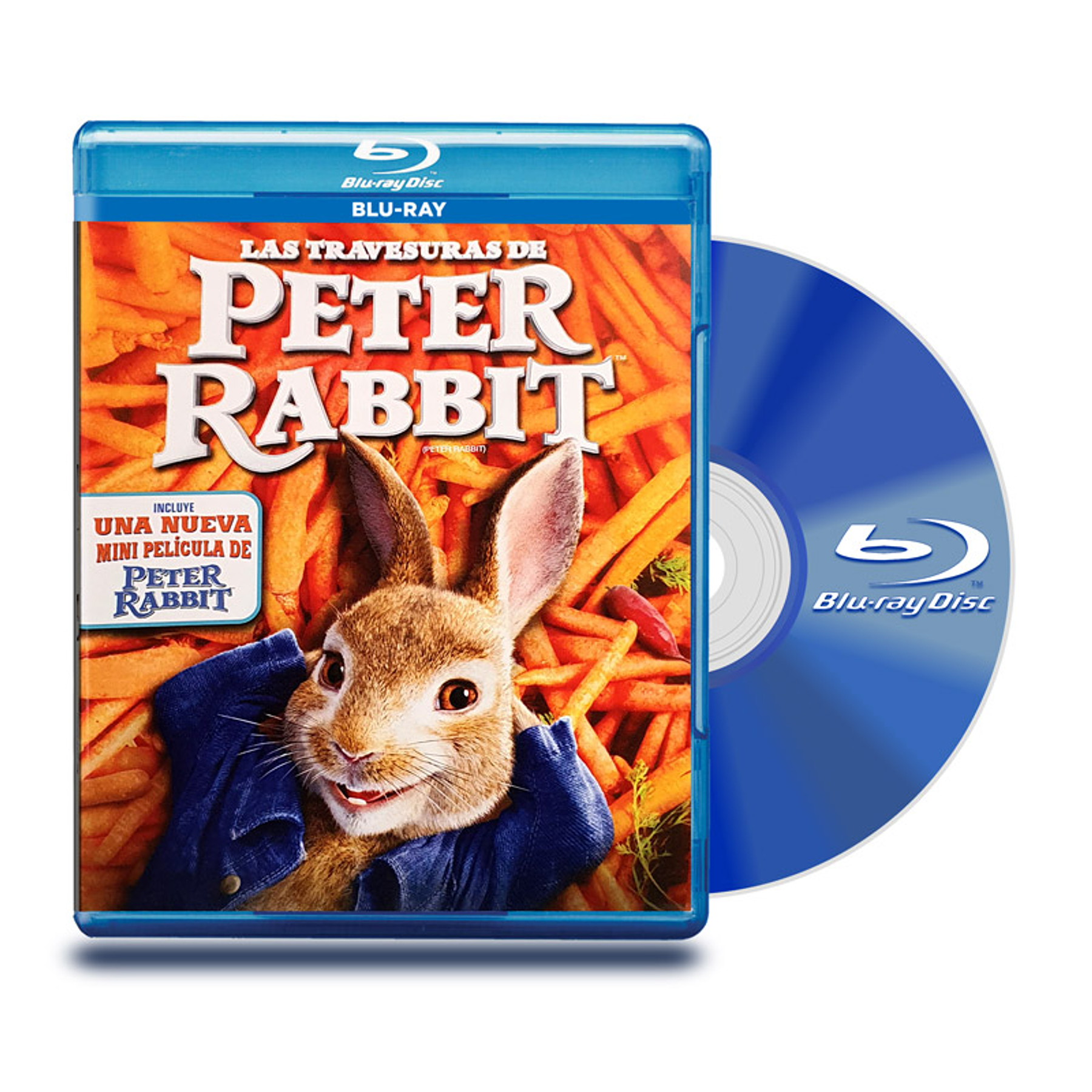 BLU RAY LAS TRAVESURAS DE PETER RABBIT