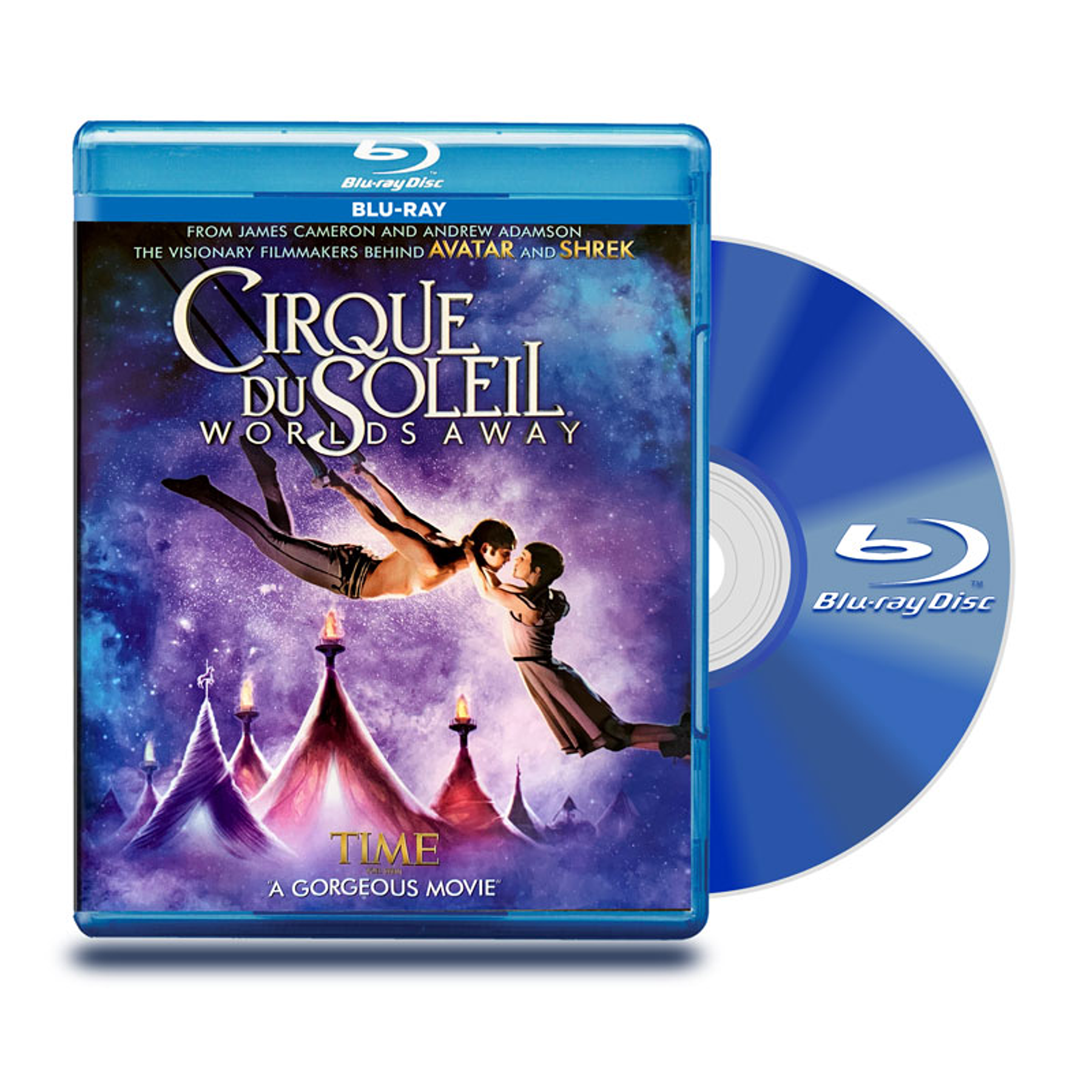 Blu Ray Cirque Du Soleil: Worlds Away