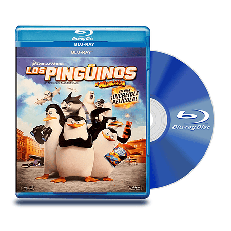 BLU RAY LOS PINGUINOS DE MADAGASCAR