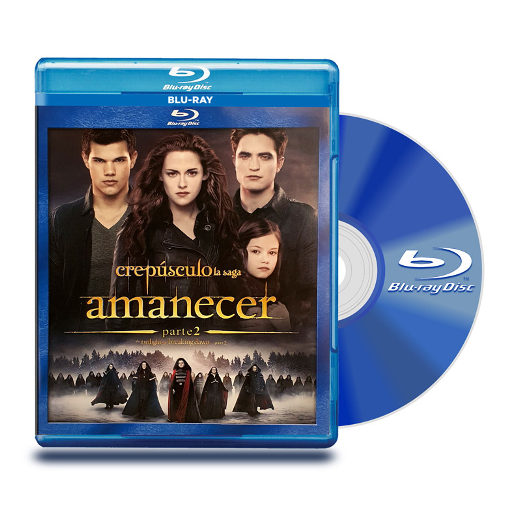 BLU RAY CREPUSCULO: AMANECER PARTE 2