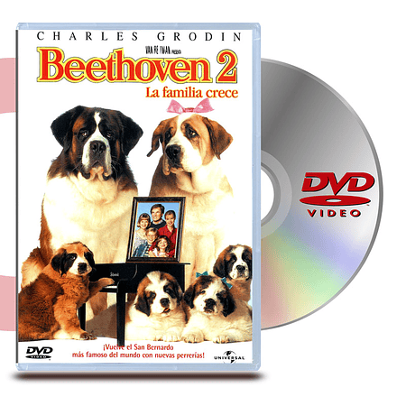 DVD BEETHOVEN 2: LA FAMILIA CRECE