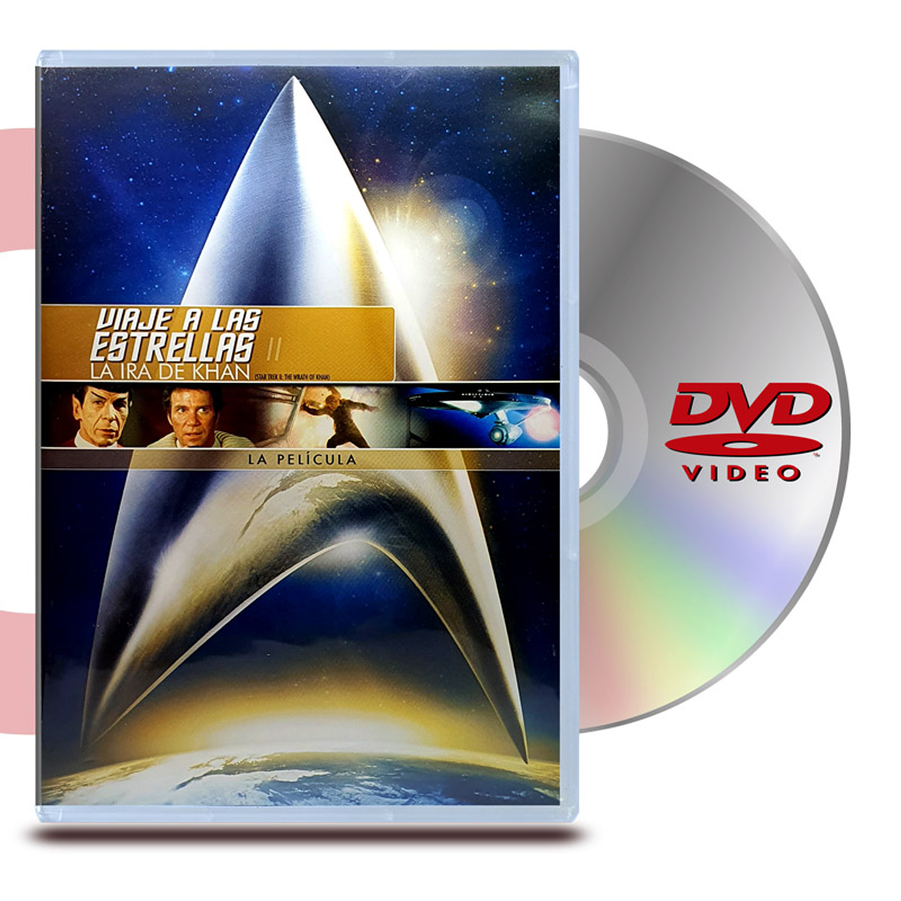 DVD STAR TREK 2 LA IRA DE KHAN - VIAJE A LAS ESTRELLAS 2
