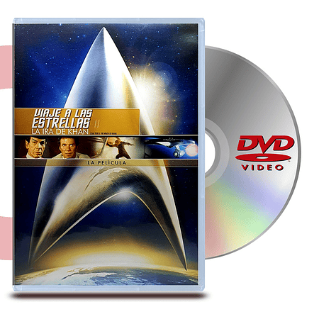 DVD Star Trek 2 La ira de Khan - Viaje a las estrellas 2