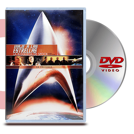 DVD STAR TREK 3 LA BÚSQUEDA DE SPOCK - VIAJE A LAS ESTRELLAS 3