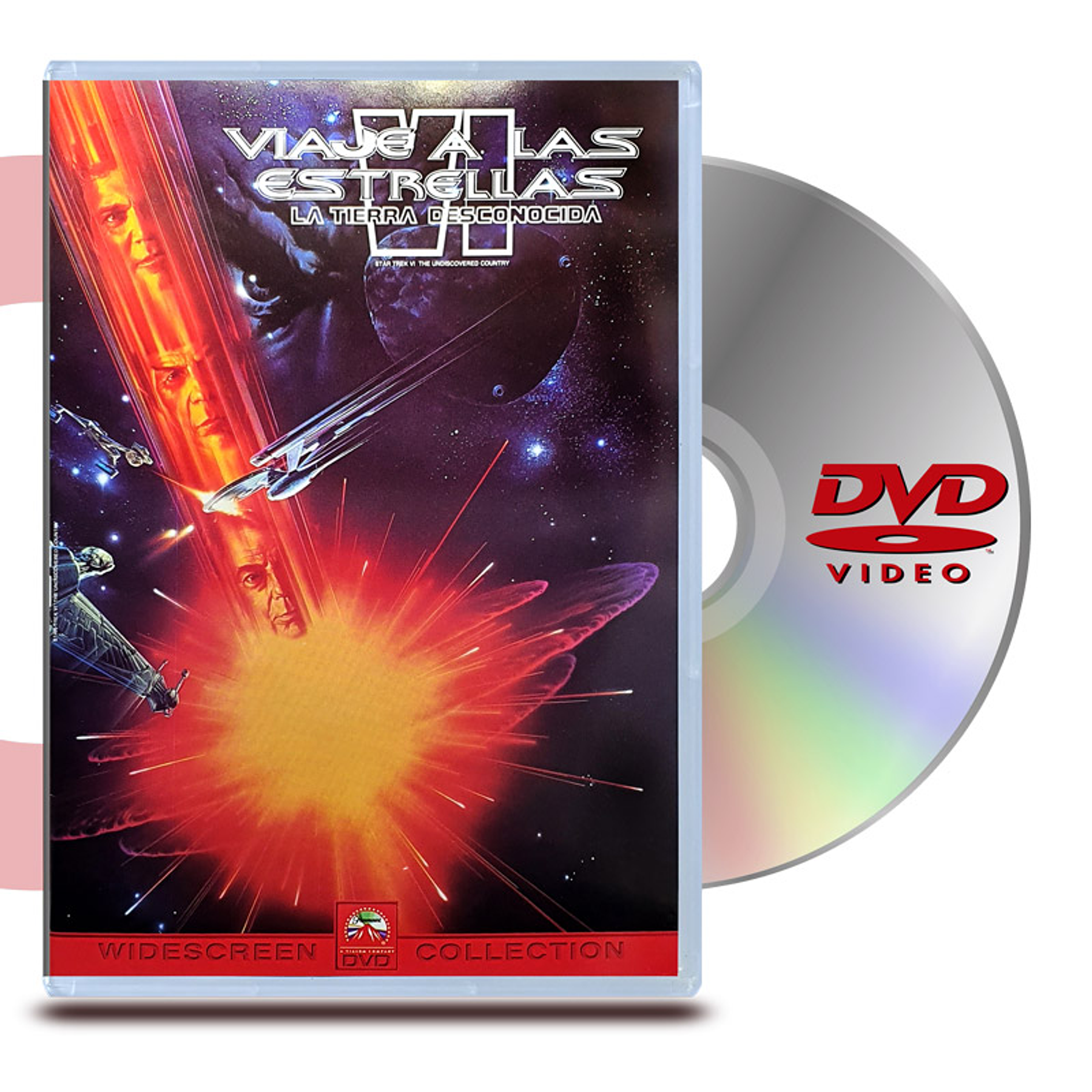 DVD STAR TREK 6 LA TIERRA DESCONOCIDA - VIAJE A LAS ESTRELLAS 6