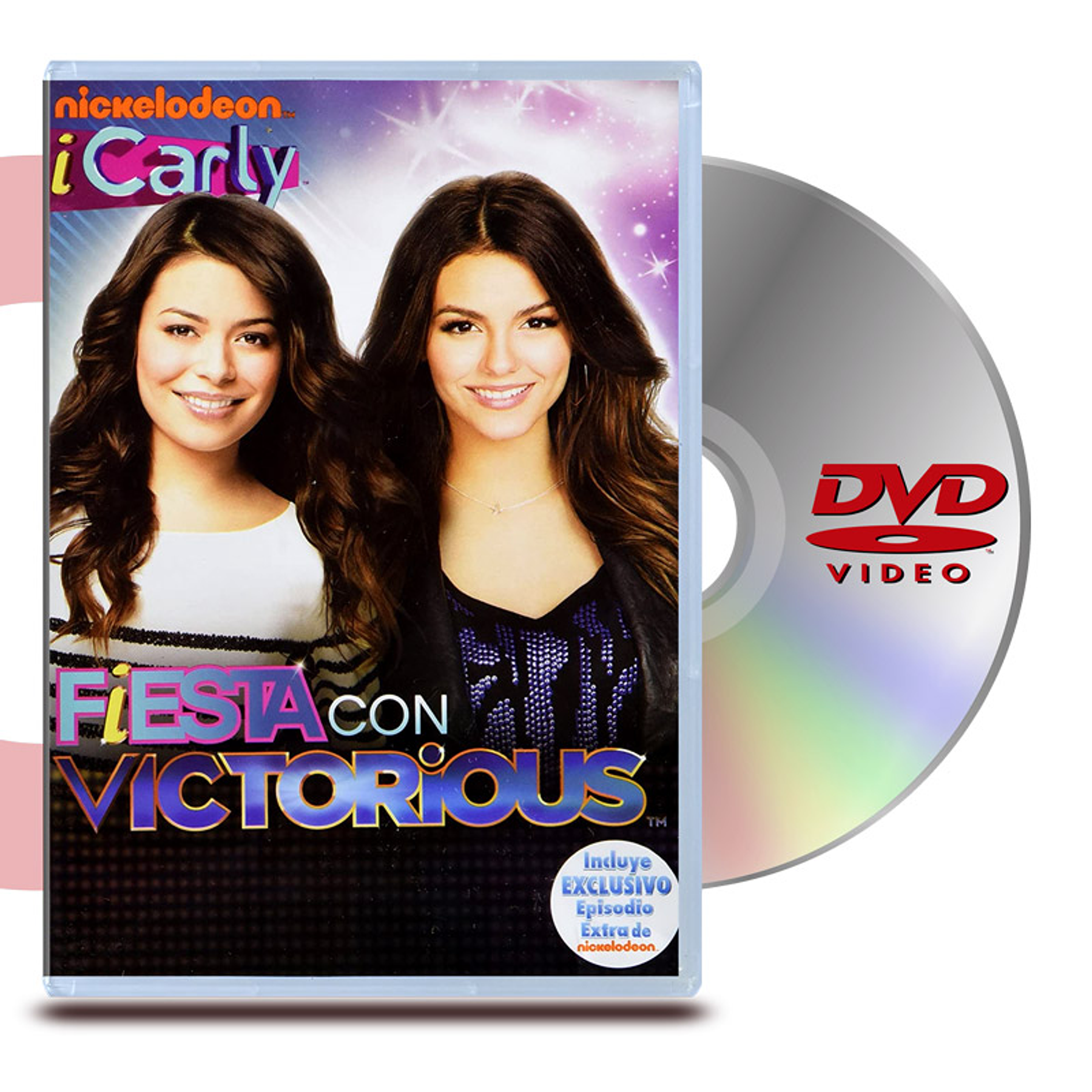 DVD ICARLY FIESTA CON VICTORIOUS