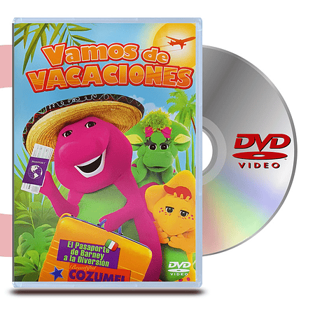 DVD Barney Vamos de Vacaciones