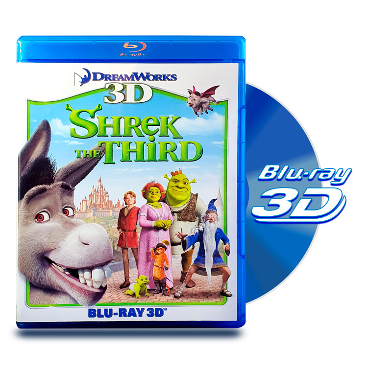 BLU RAY 3D SHREK TERCERO BLU RAY 3D SHREK TERCERO