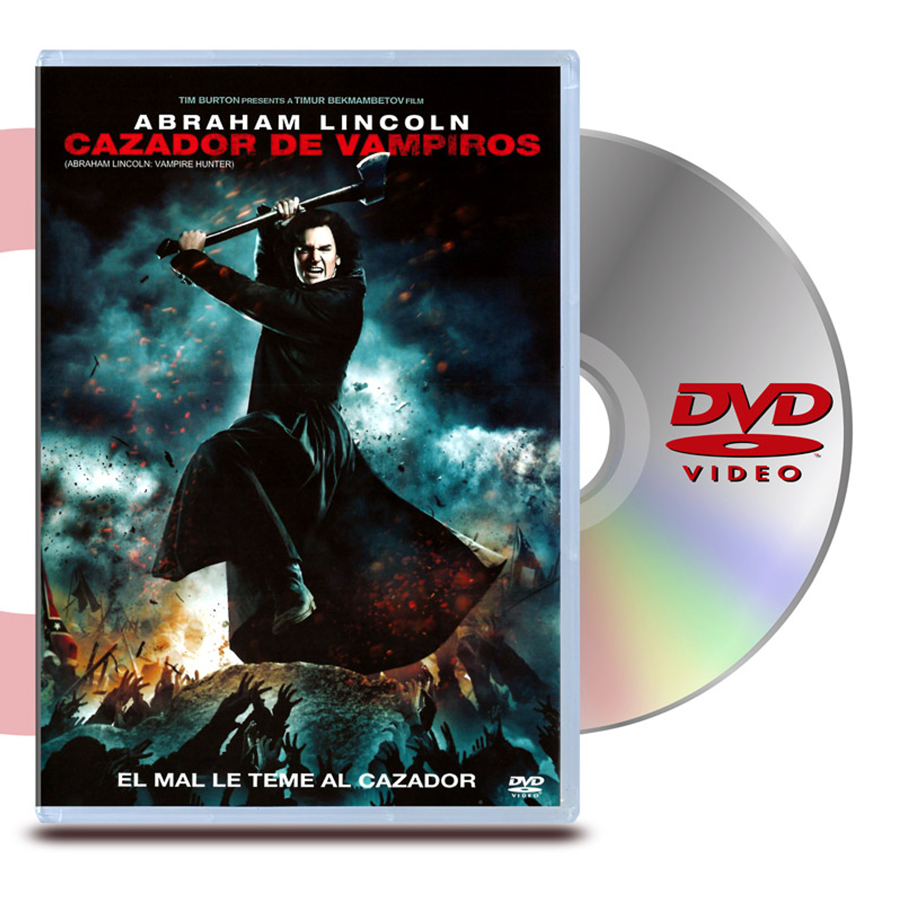 DVD ABRAHAM LINCOLN: CAZADOR DE VAMPIROS