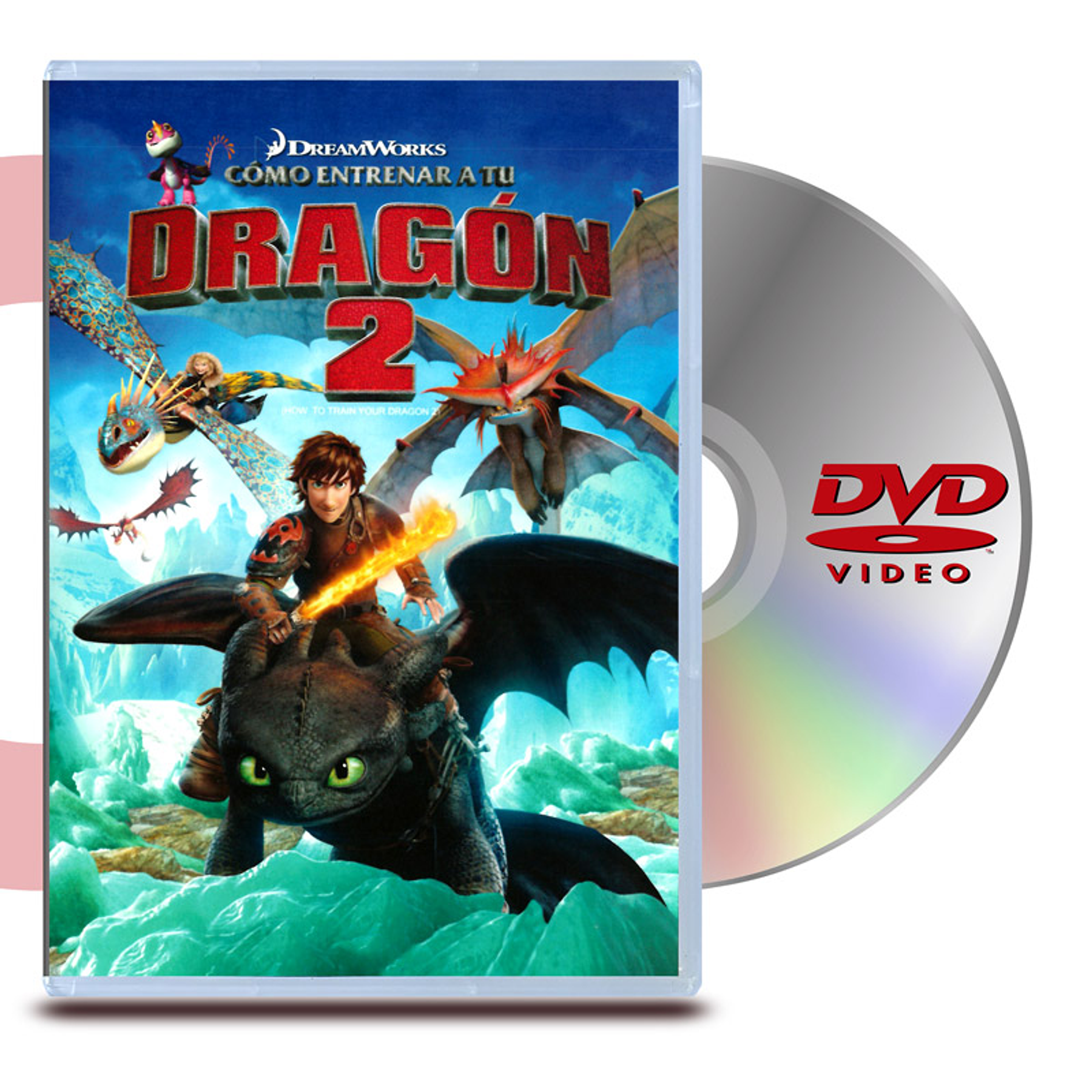 DVD COMO ENTRENAR A TU DRAGÓN 2