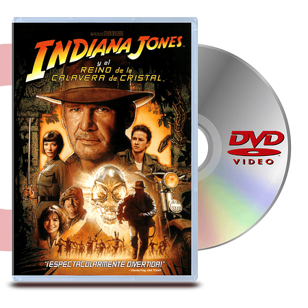 DVD Indiana Jones 4: El Reino de la Calavera de Cristal