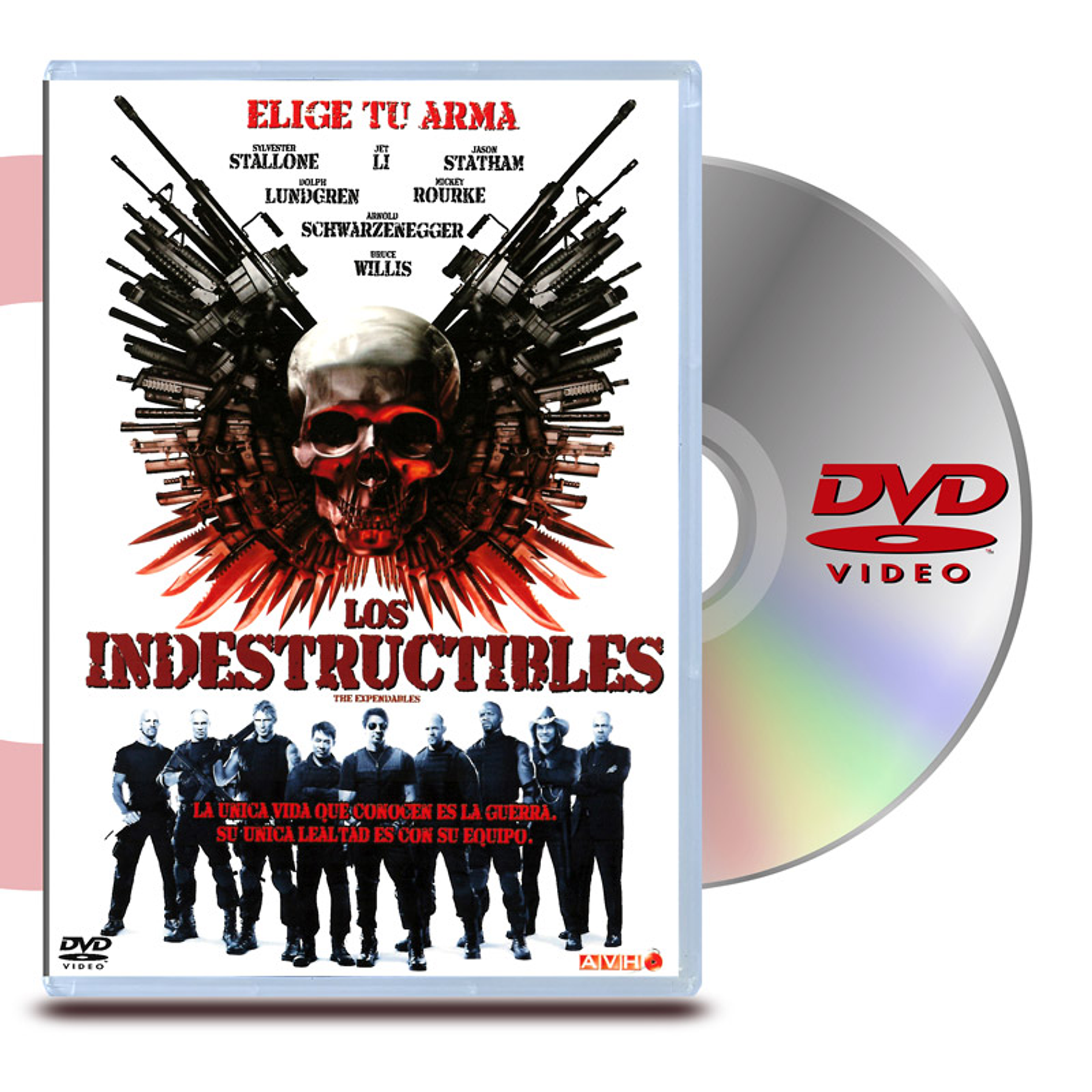 DVD LOS INDESTRUCTIBLES