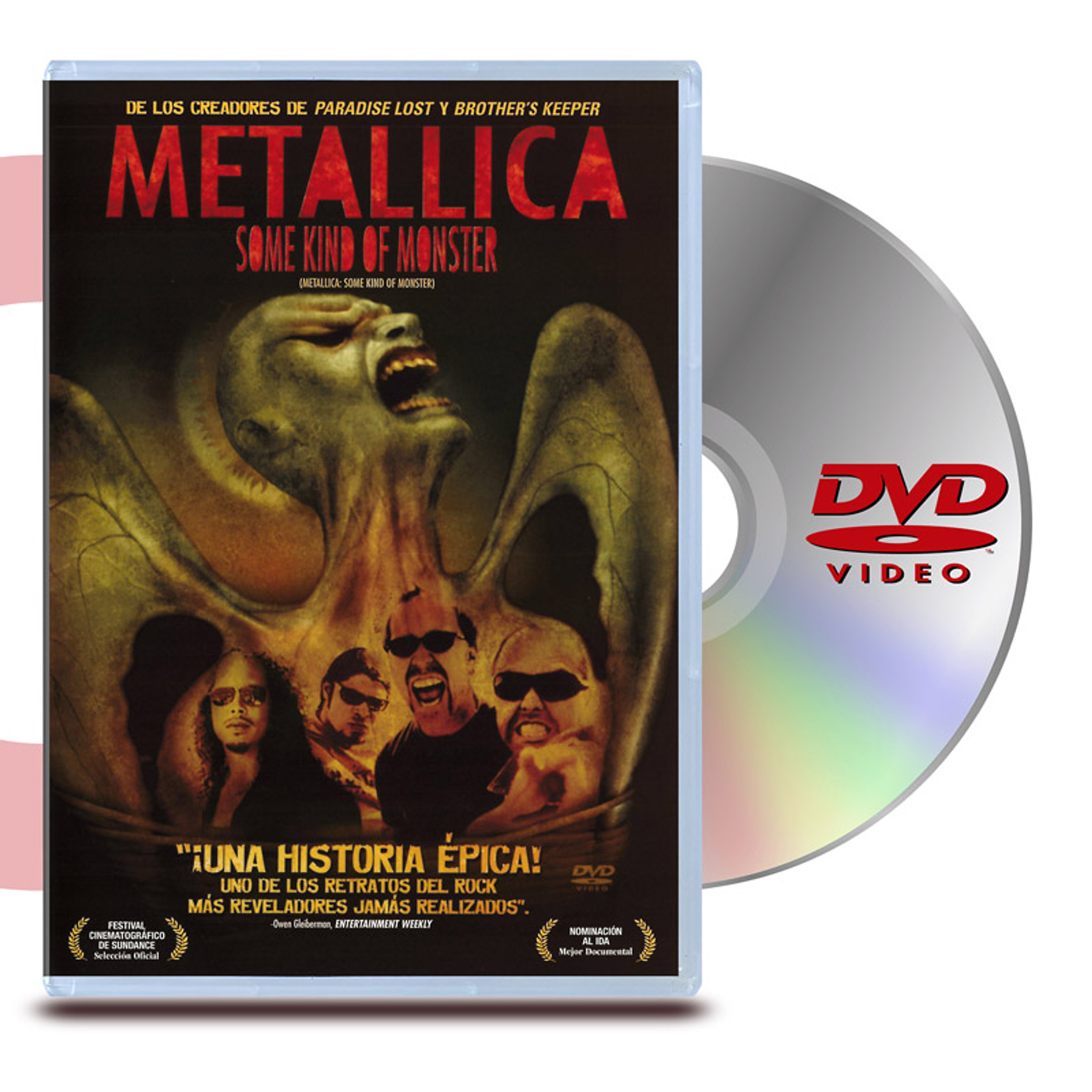 DVD METALLICA : SOME KIND OF MONSTER ( 2 DISCOS)