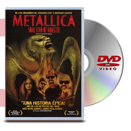 DVD METALLICA : SOME KIND OF MONSTER ( 2 DISCOS)