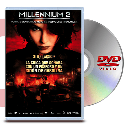 DVD MILLENNIUM 2: LA CHICA QUE SOÑABA CON UN FÓSFORO