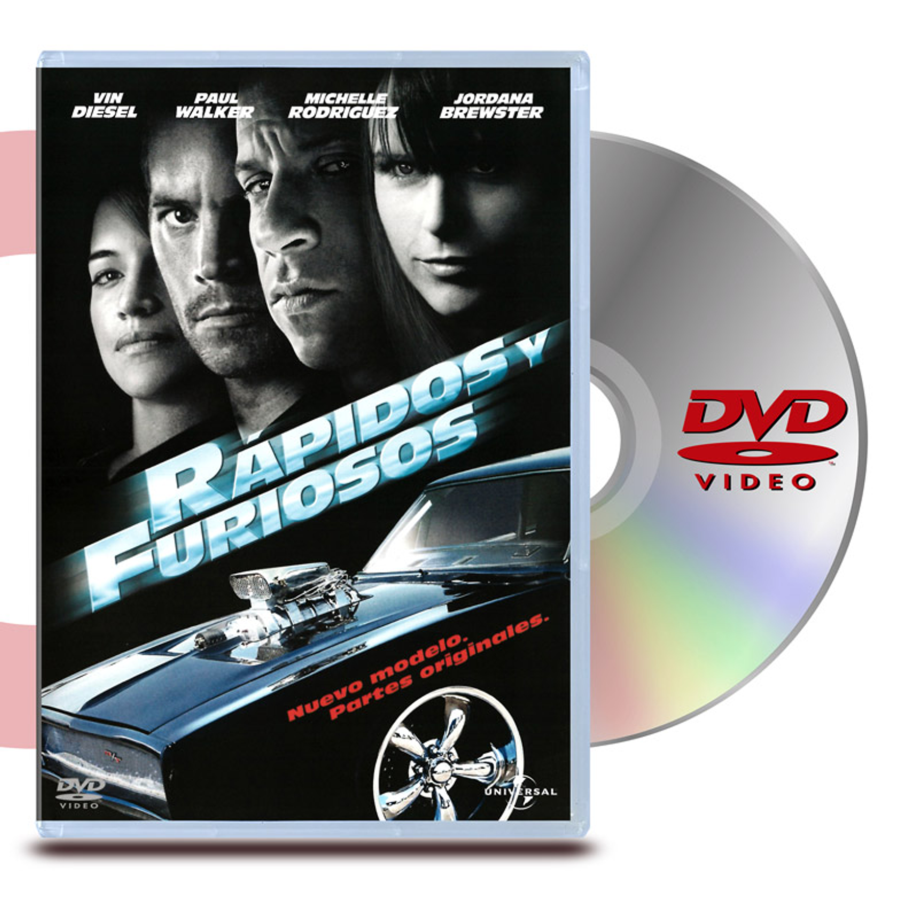 DVD RÁPIDOS Y FURIOSOS 4