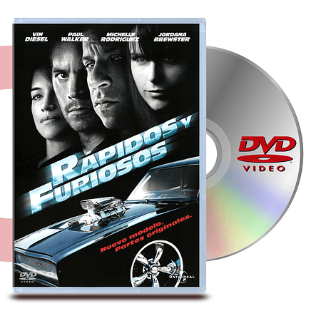 DVD RÁPIDOS Y FURIOSOS 4