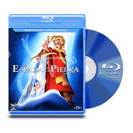 BLU RAY LA ESPADA EN LA PIEDRA BD+DVD