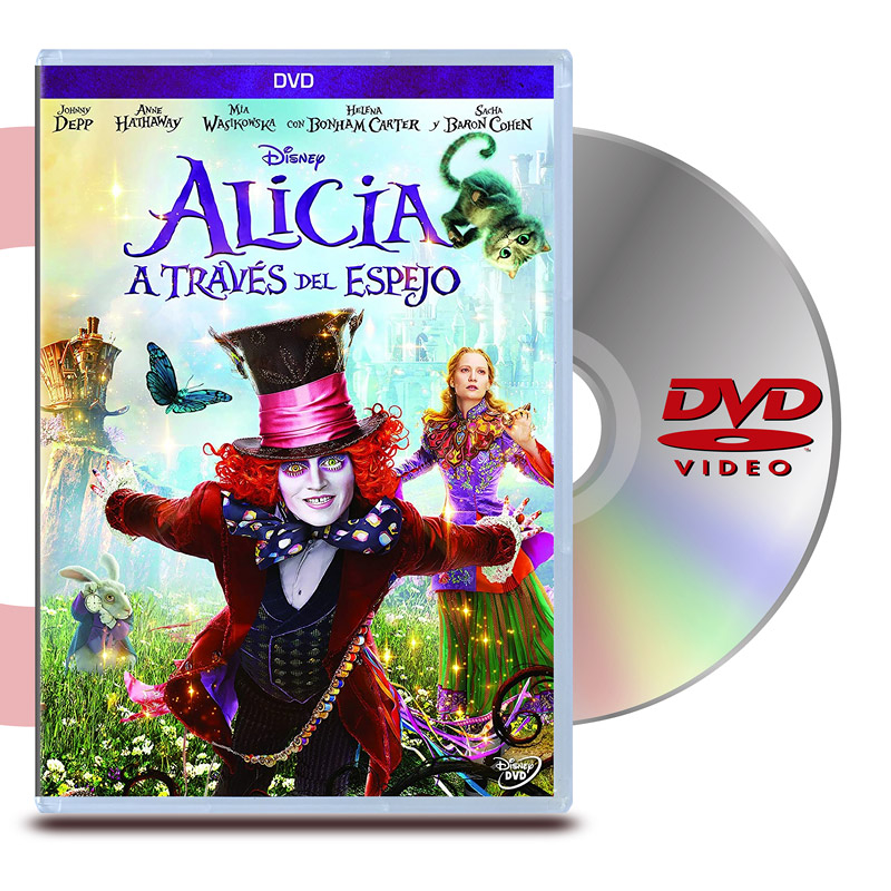DVD ALICIA A TRAVES DEL ESPEJO