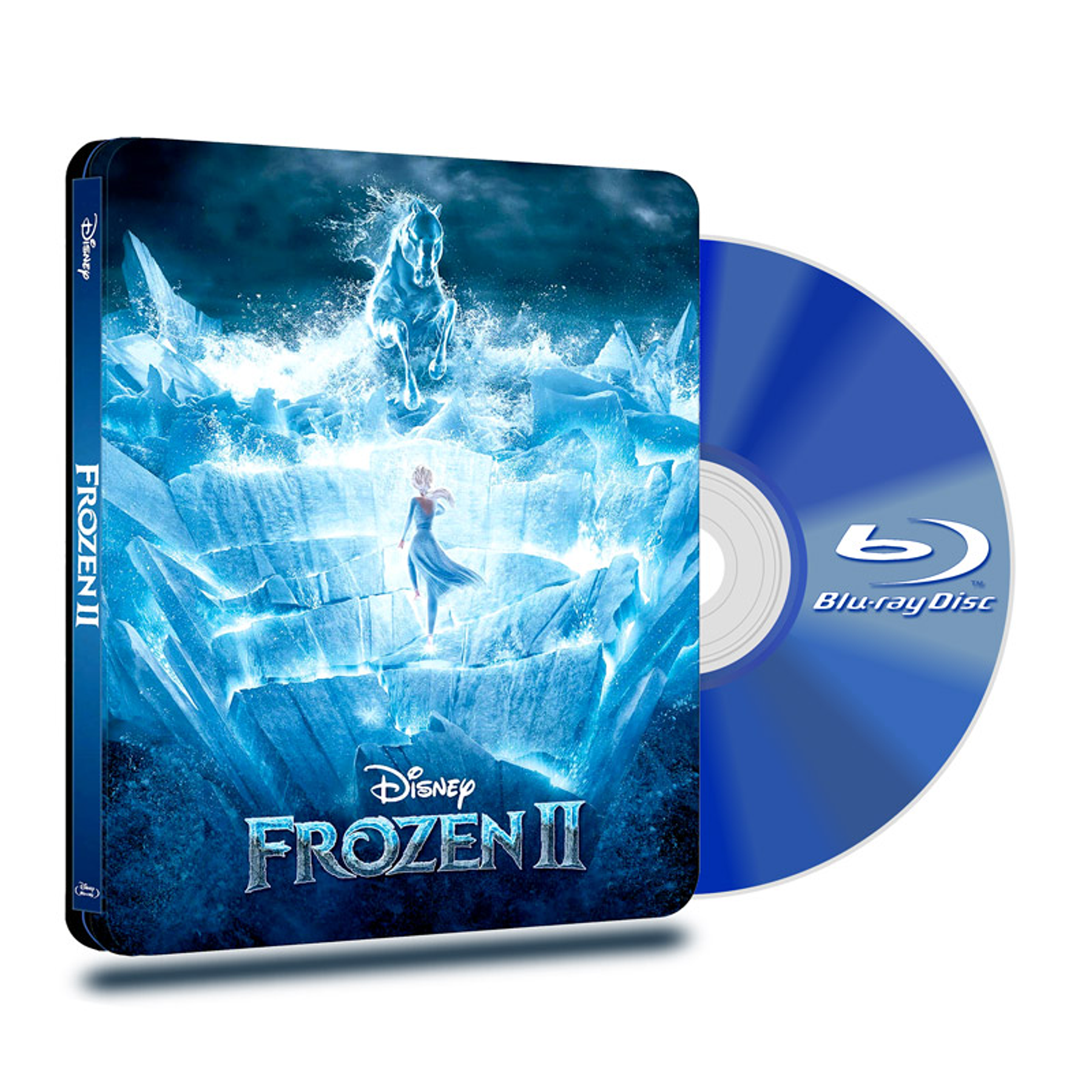 STEEL BOOK BLU RAY FROZEN 2 BD+DVD