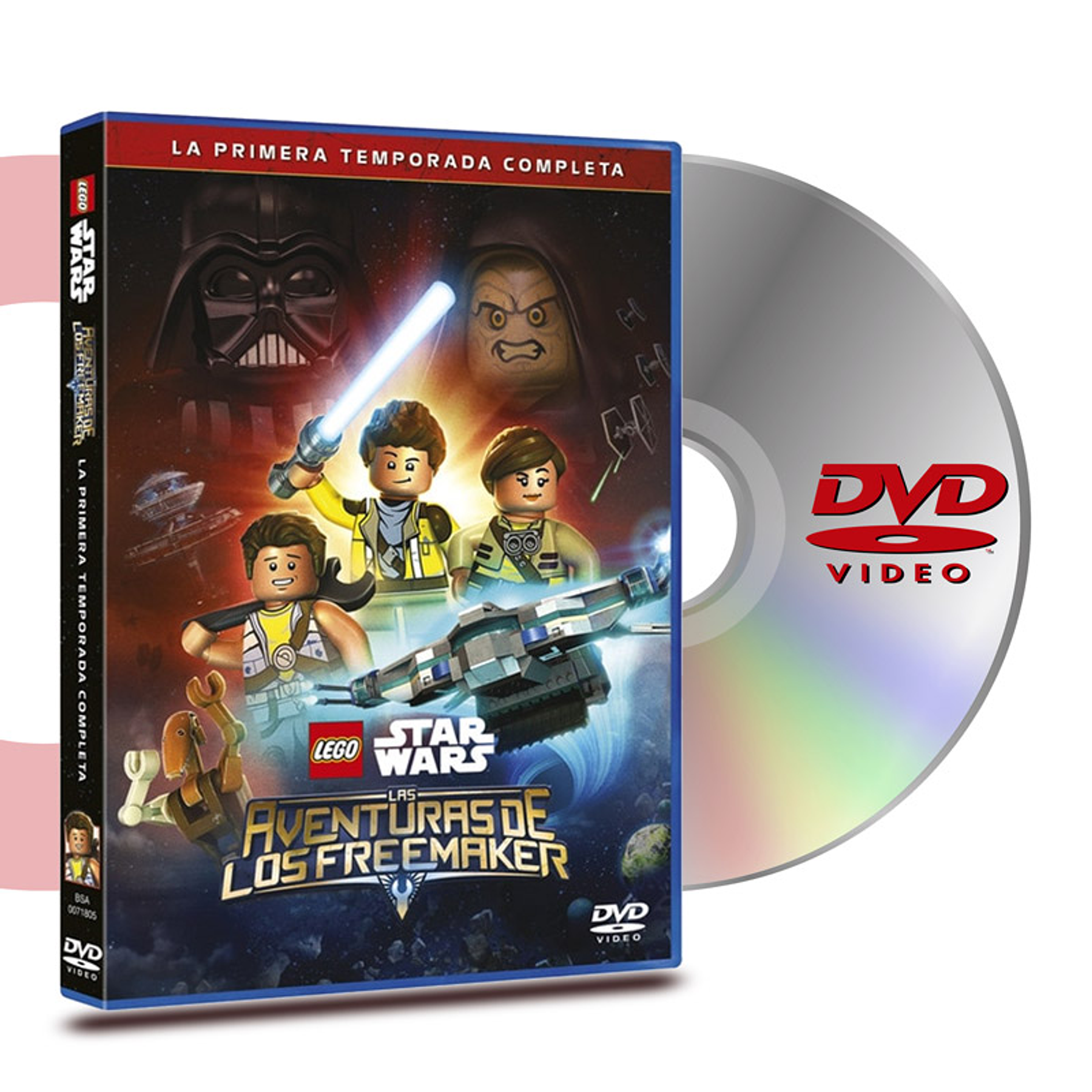 DVD LEGO STAR WARS TEMP1: AVENTURAS DE LOS FREEMAKER (2 DISCOS)
