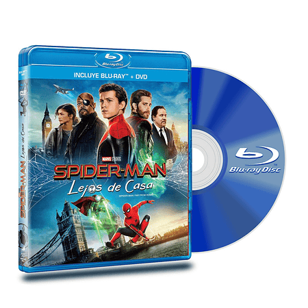 BLU RAY SPIDER-MAN: LEJOS DE CASA BD+DVD