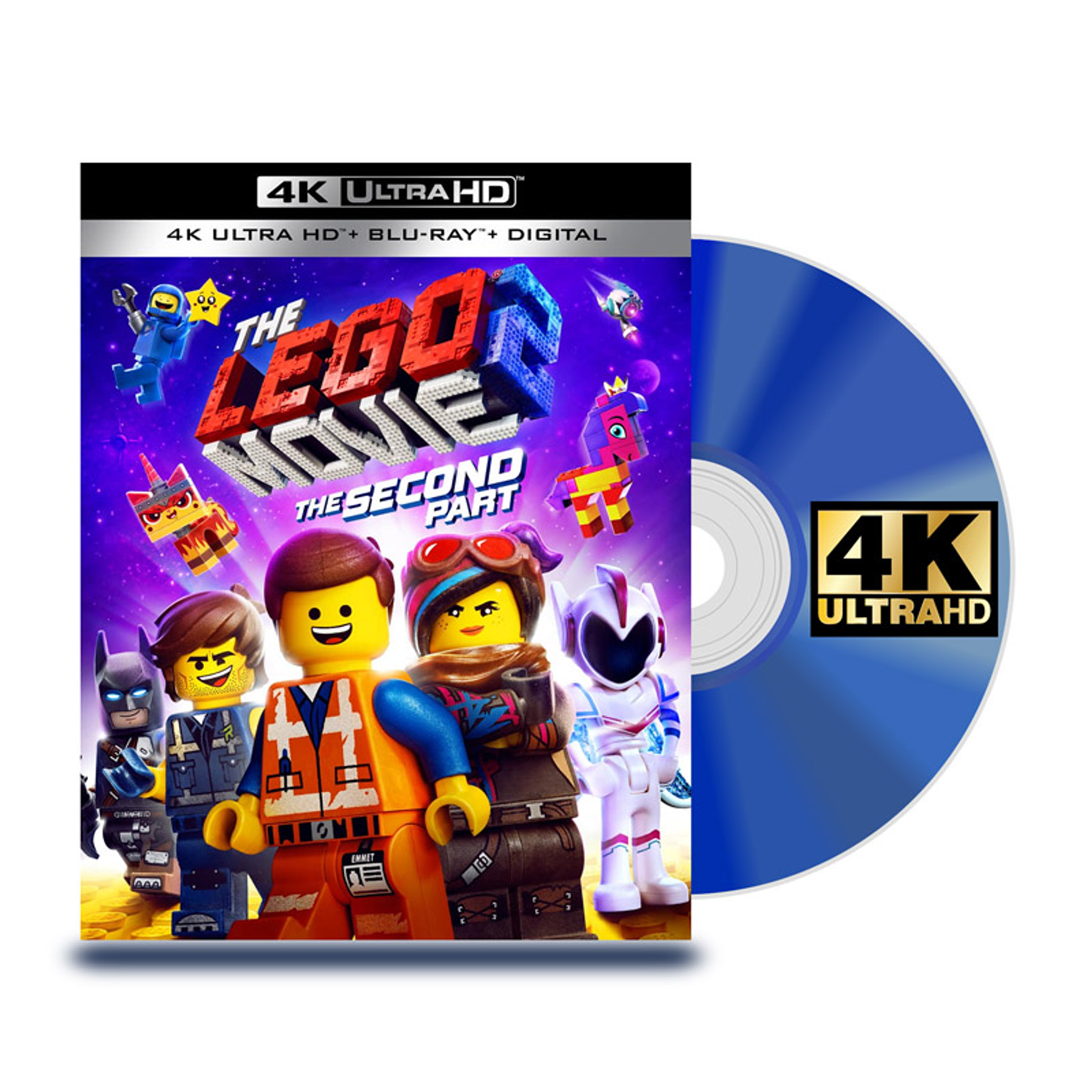 BLU RAY 4K LA PELÍCULA DE LEGO PARTE 2