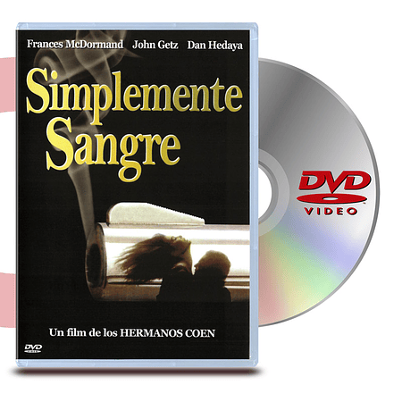 DVD SIMPLEMENTE SANGRE