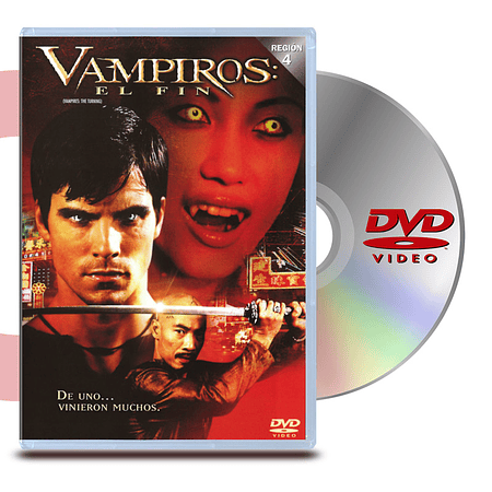 DVD VAMPIROS EL FIN