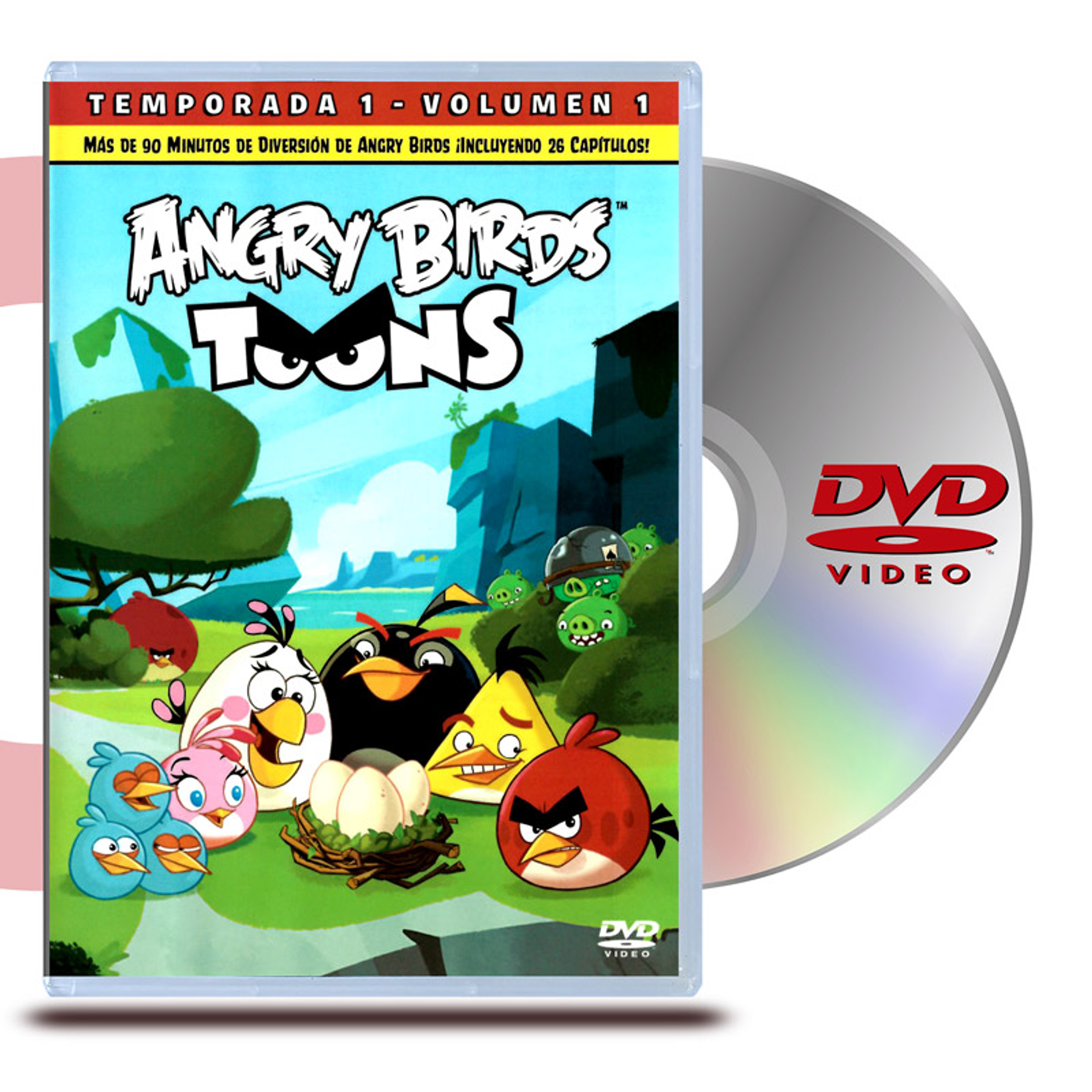 DVD ANGRY BIRDS : TEMP 1 - VOL 1