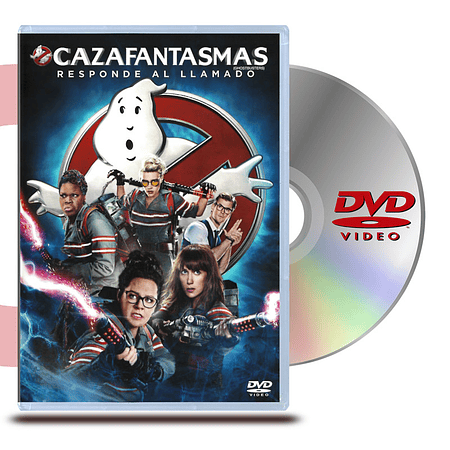 DVD CAZAFANTASMAS 2016