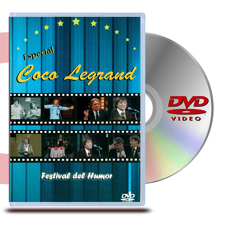 DVD COCO LEGRAND, FESTIVAL DEL HUMOR