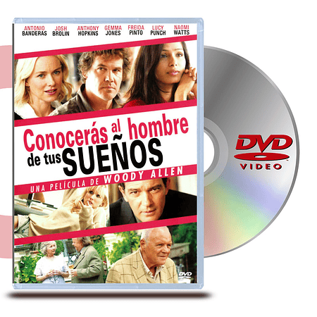 DVD CONOCERÁS AL HOMBRE DE TUS SUEÑOS