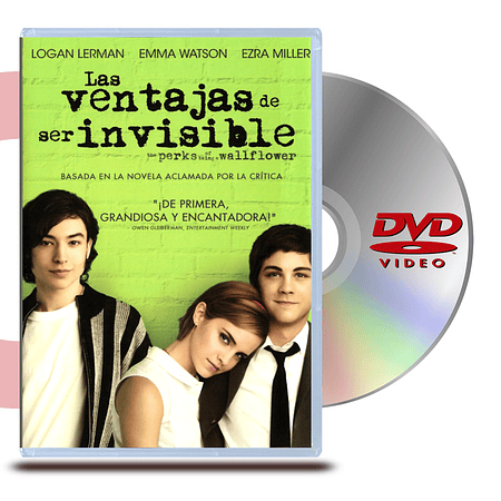 DVD LAS VENTAJAS DE SER INVISIBLE