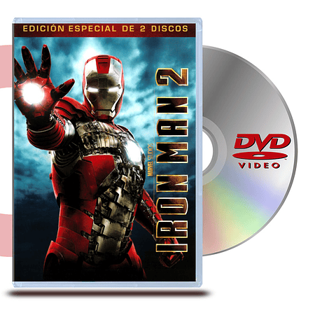 DVD Iron Man 2: (2 DISCOS)